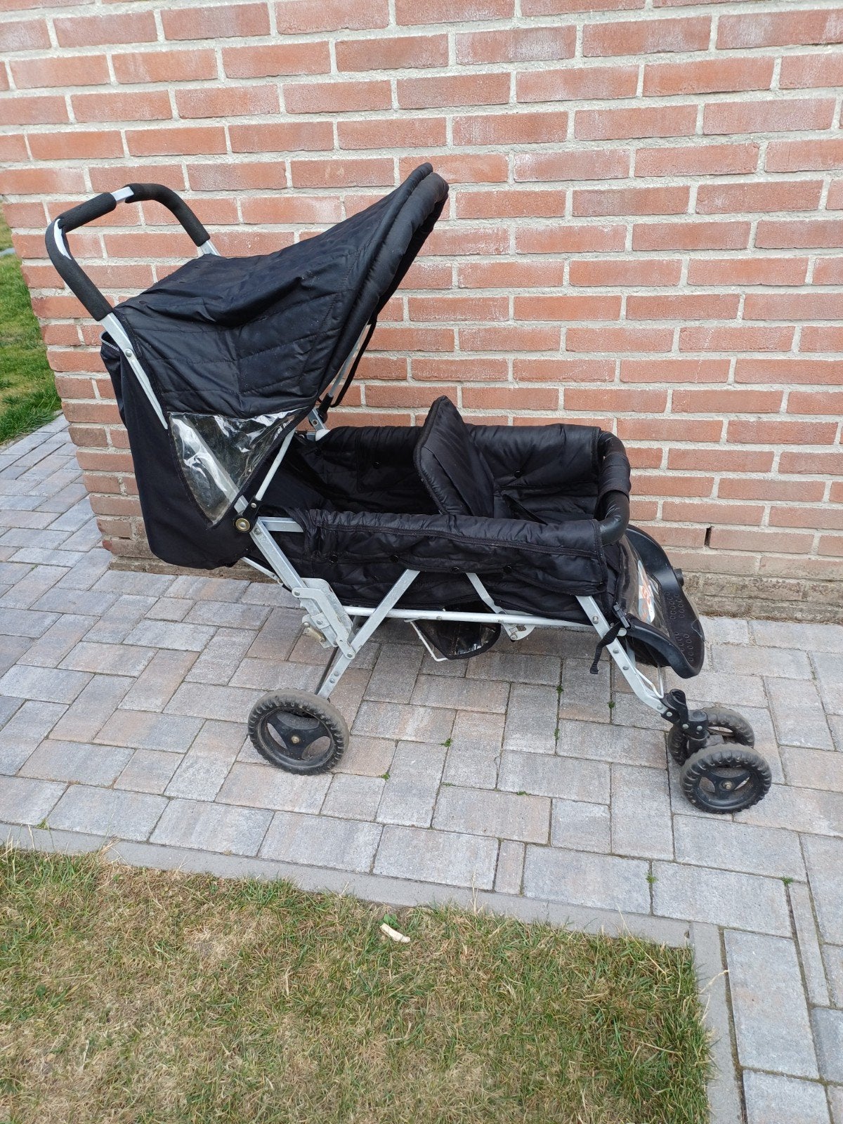 Adventure Dubbele Kinderwagen, Kinderen en Baby's, Kinderwagens en Combinaties, Gebruikt, Overige merken, Ophalen