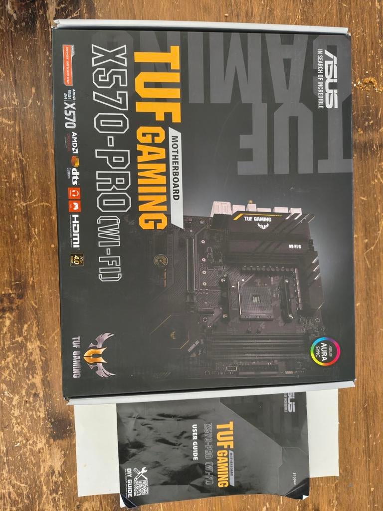 Asus TUF Gaming X570-PRO WIFI Moederbord - Gebruikt, Computers en Software, Moederborden, Gebruikt, DDR4, AM4, Ophalen of Verzenden