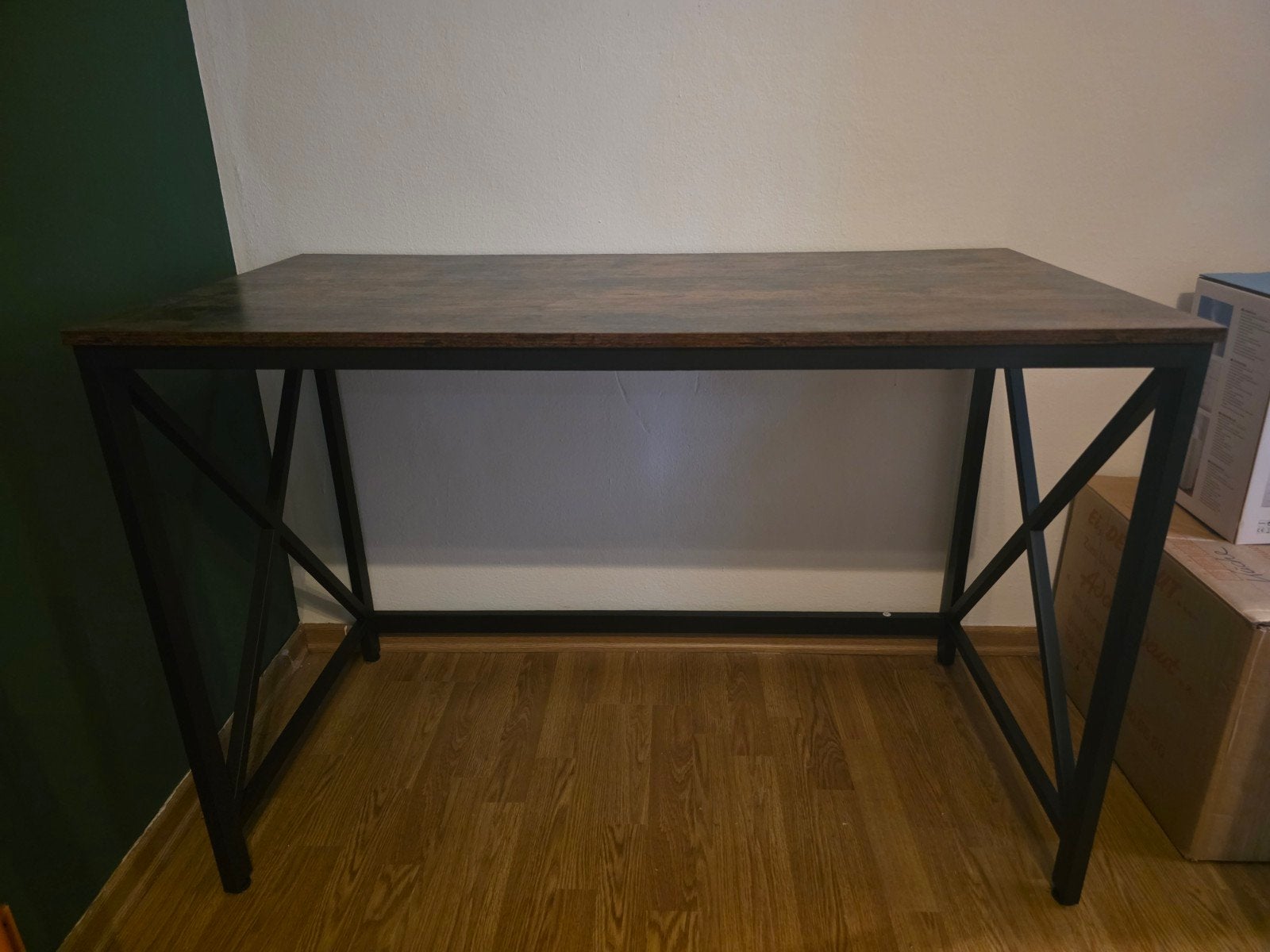 bureau tafel, Ophalen