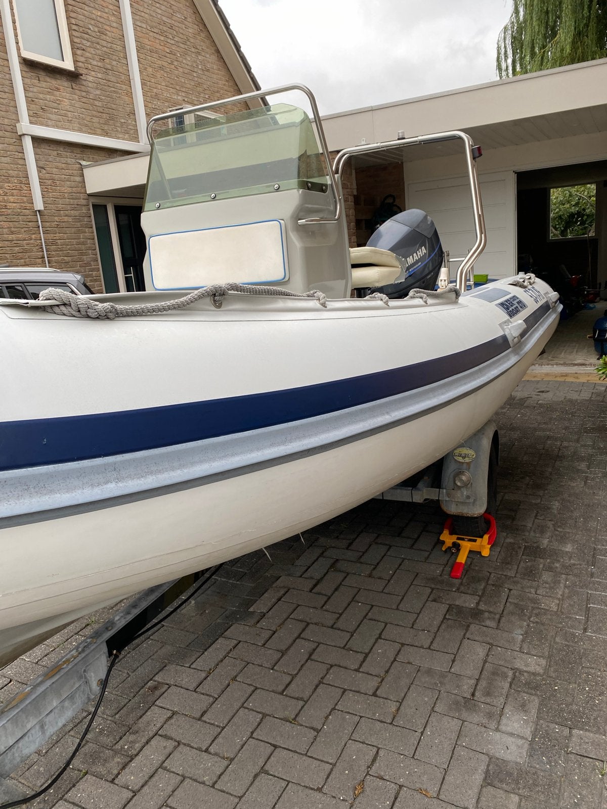 Joker 470 met 50pk Yamaha, compleet en vaarklaar!, Watersport en Boten, Speedboten, Ophalen, Overige merken, Gebruikt, Viertaktmotor