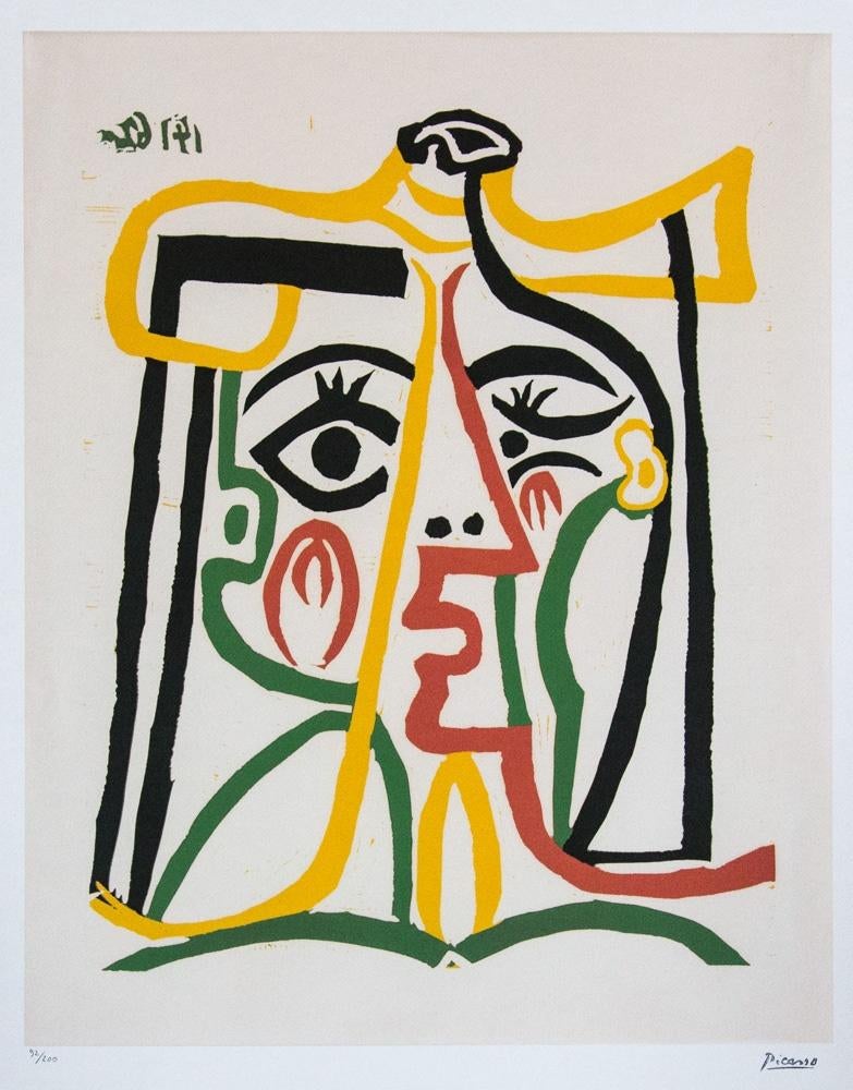 Pablo Picasso "Female Face", Verzenden