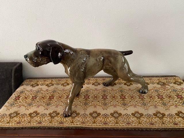 zeldzaam goebel beeld jachthond pointer ongeveer 47 / 30 cm, Verzamelen, Dierenverzamelingen, Ophalen, Gebruikt, Hond of Kat, Beeldje of Figuurtje