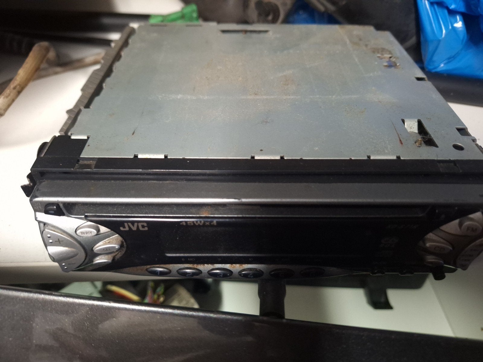 JVC KD-S71R Autoradio Peugeot 306, Ophalen, Gebruikt