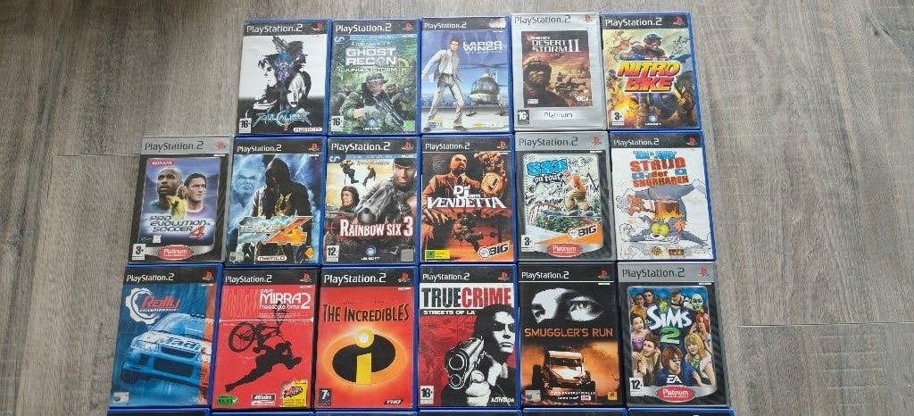 Grote PlayStation 2 Gamecollectie – 28 originele titels!, Racen en Vliegen, Ophalen of Verzenden, Zo goed als nieuw, 3 spelers of meer