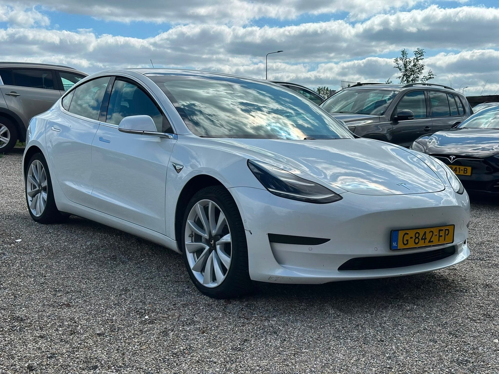 Tesla Model 3 Standard RWD Plus 60 kWh 1e Eig Dealer Jaar Ga, Automaat, 238 pk, Gebruikt, Zwart