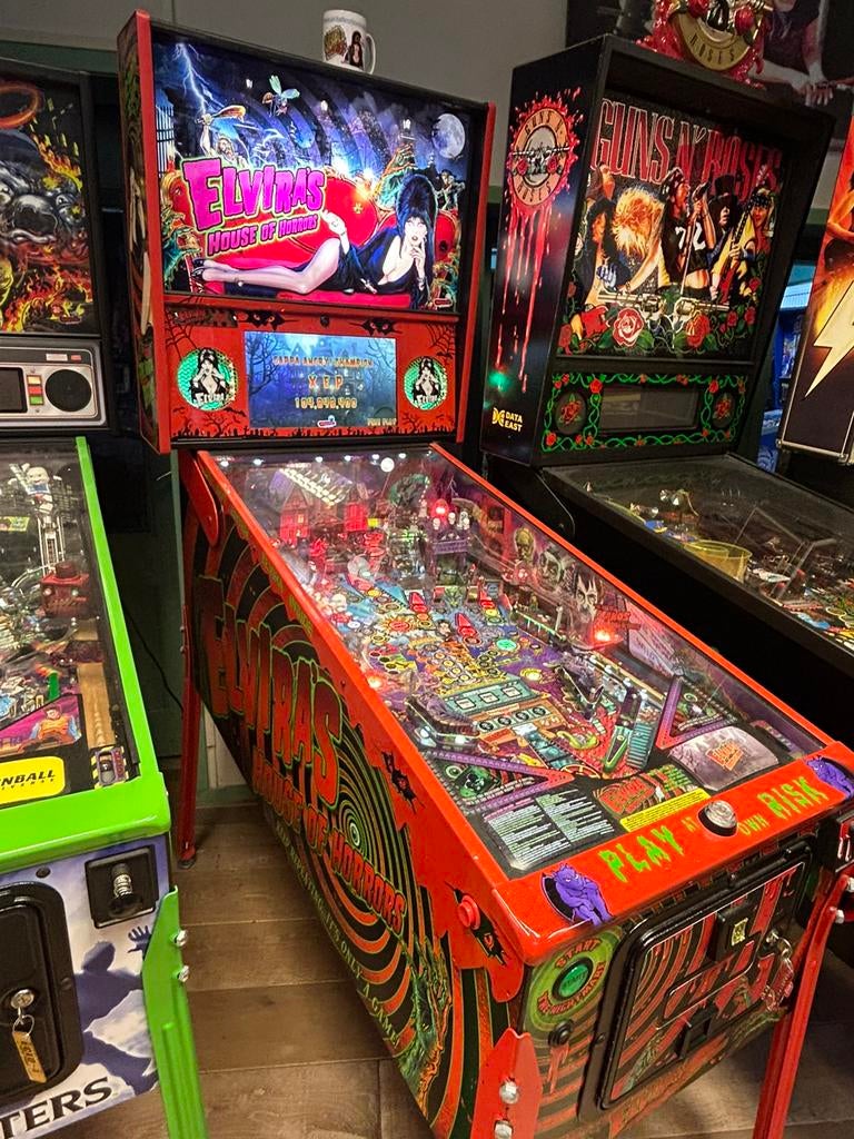 Te ruil: Elvira House of Horrors (HOH) flipperkast als nieuw, Stern, Overige soorten, Ophalen of Verzenden, Zo goed als nieuw