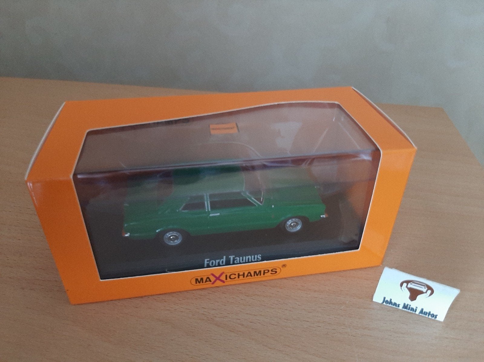 Ford Taunus TC1 1970 Groen van Maxichamps 1:43, Overige merken, Auto, Nieuw, Ophalen of Verzenden