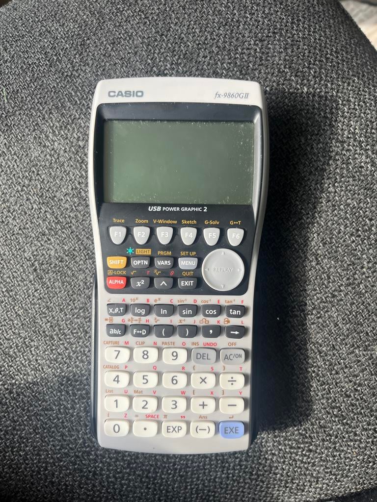 Grafische rekenmachine casio, Ophalen of Verzenden, Grafische rekenmachine, Zo goed als nieuw