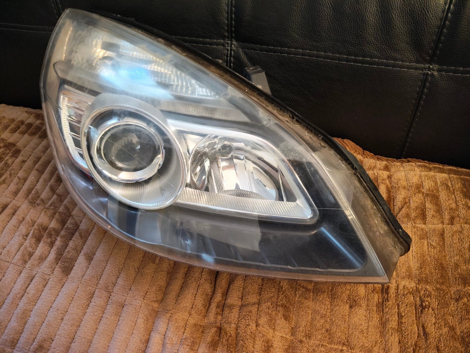 Rechter Koplamp Renault Scenic 2 - Gebruikt, Ophalen of Verzenden, Gebruikt, Renault