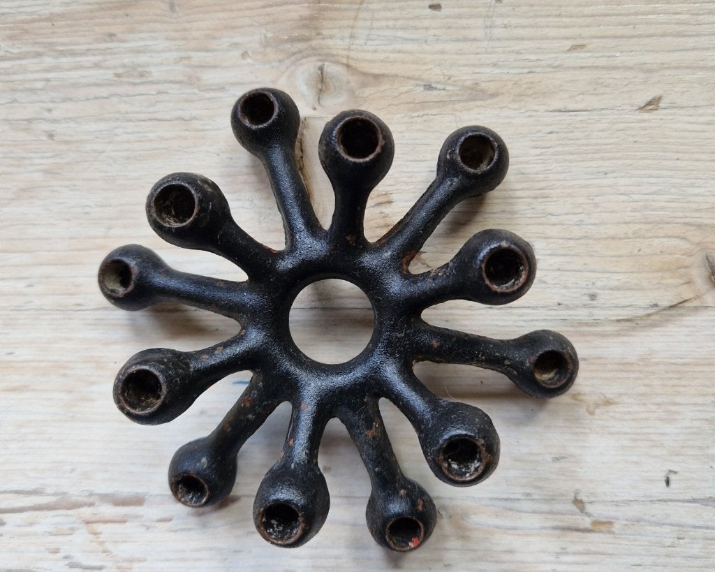 Kandelaar Dansk Design, Ophalen of Verzenden, Zo goed als nieuw, 5 cm, Metaal