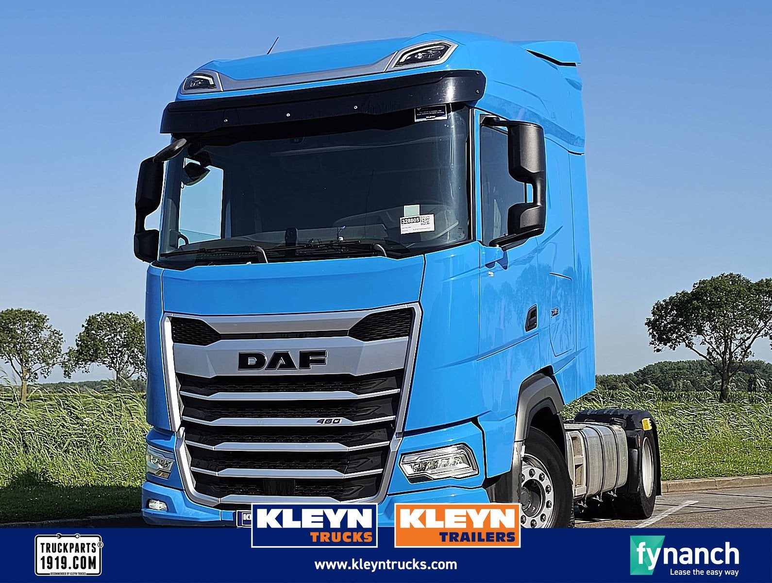 DAF XG 480 intarder 2x tank!, Auto's, Automaat, Euro 6, Stoelverwarming, Blauw