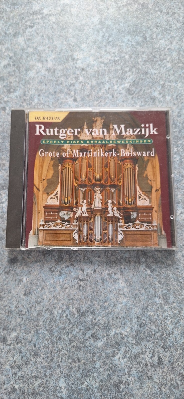 Rutger van Mazijk orgel cd, Orgel, Overige typen, Ophalen of Verzenden, Zo goed als nieuw
