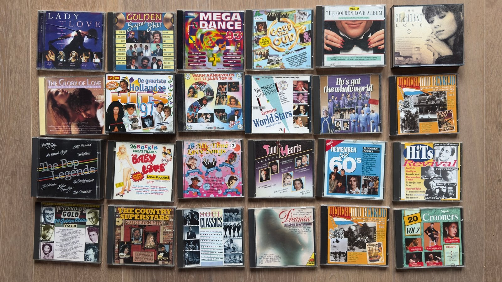 24 verzamel CD’s - Diverse genres en artiesten, Gebruikt, Overige genres, Ophalen of Verzenden, Verzamelalbum