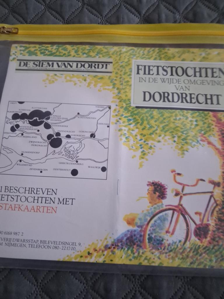 Nostalgische fietskaarten., Ophalen of Verzenden, 1800 tot 2000, Nederland, Landkaart