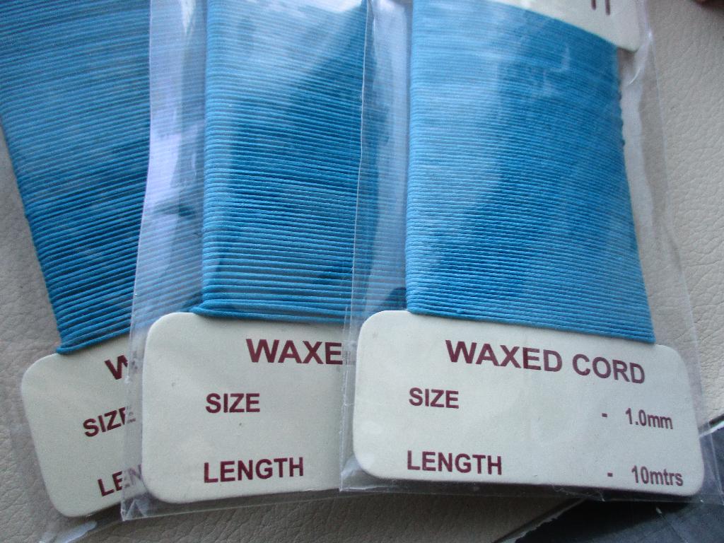 4043/ 30 meter blauw waxdraad, Ophalen of Verzenden, Nieuw, Draad