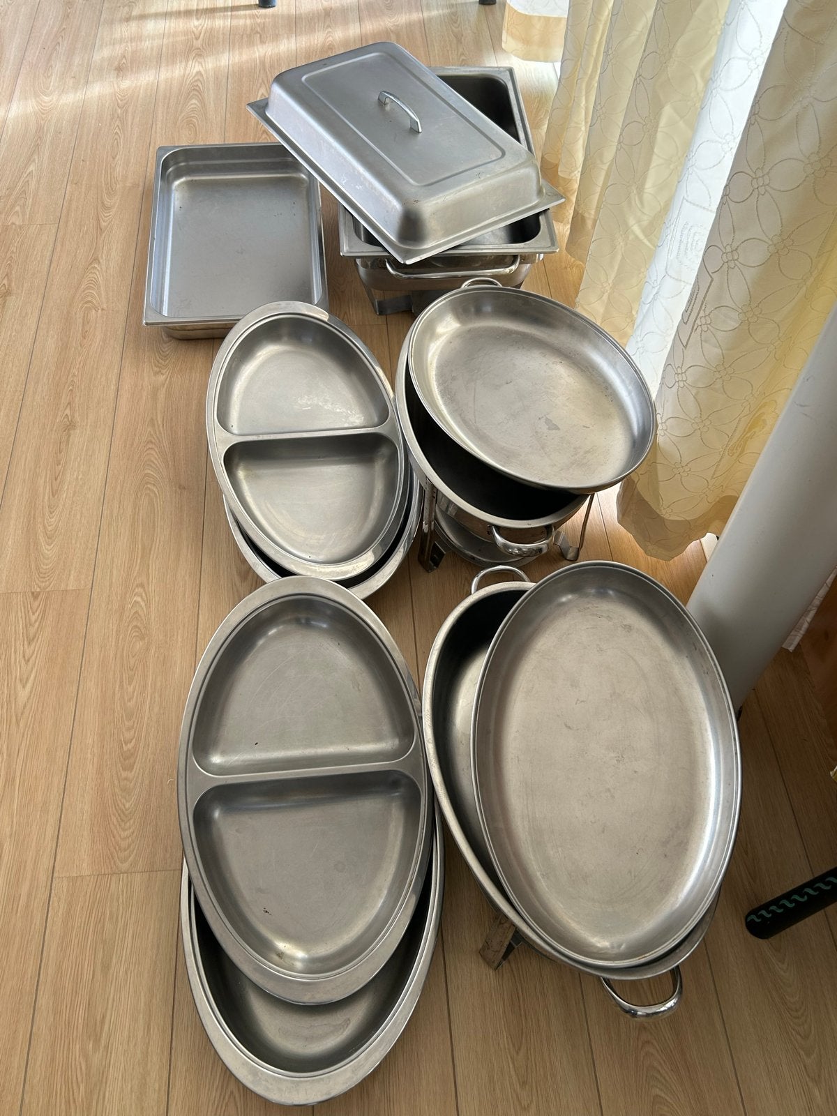 Chafing dishes en gastronormbakken RVS, Zilver, Ophalen of Verzenden, Metaal, Overige merken