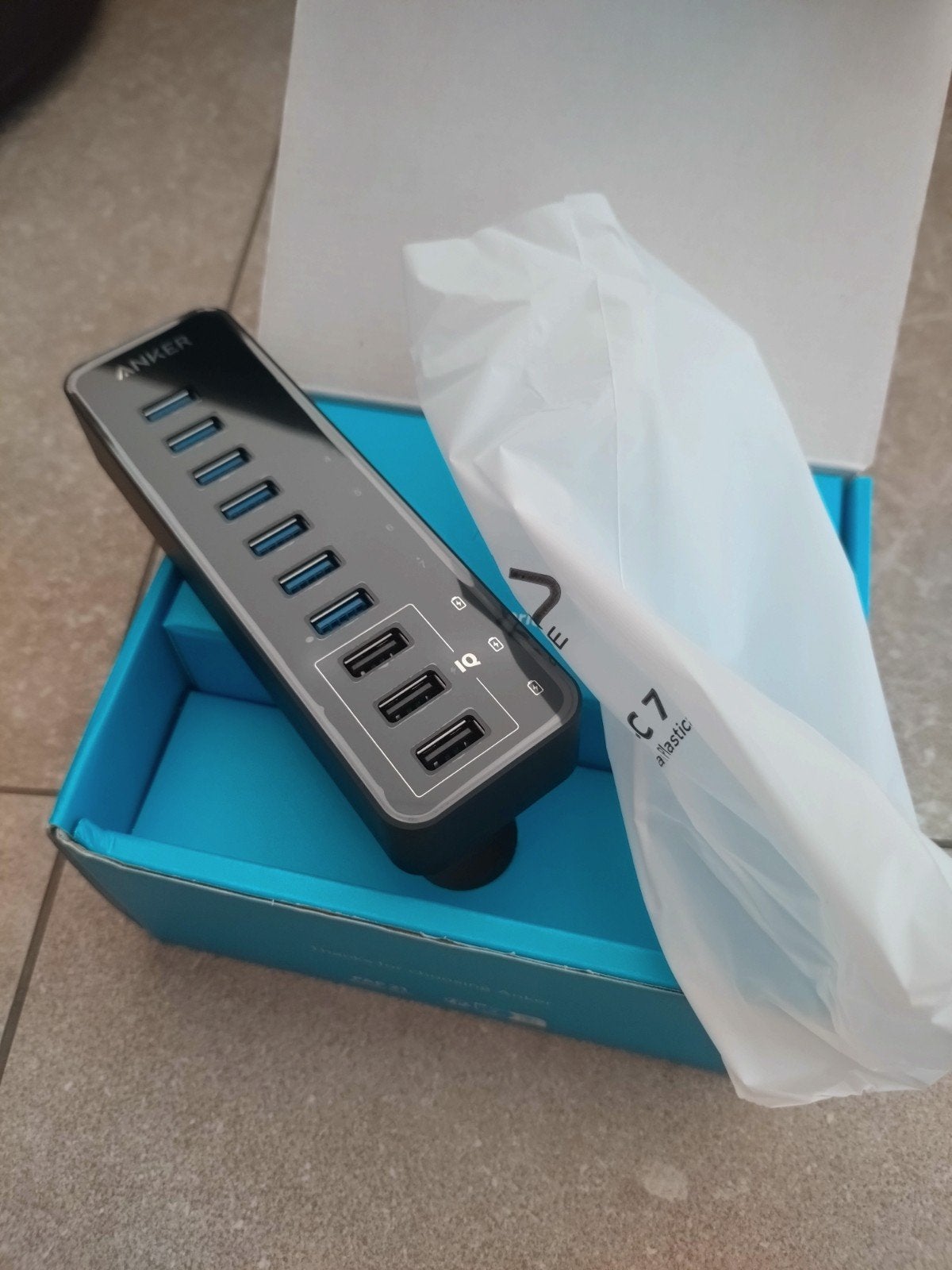 Anker 7-poorts USB 3.0 Hub met 3 oplaadpoorten - Nieuw!, Ophalen, Nieuw