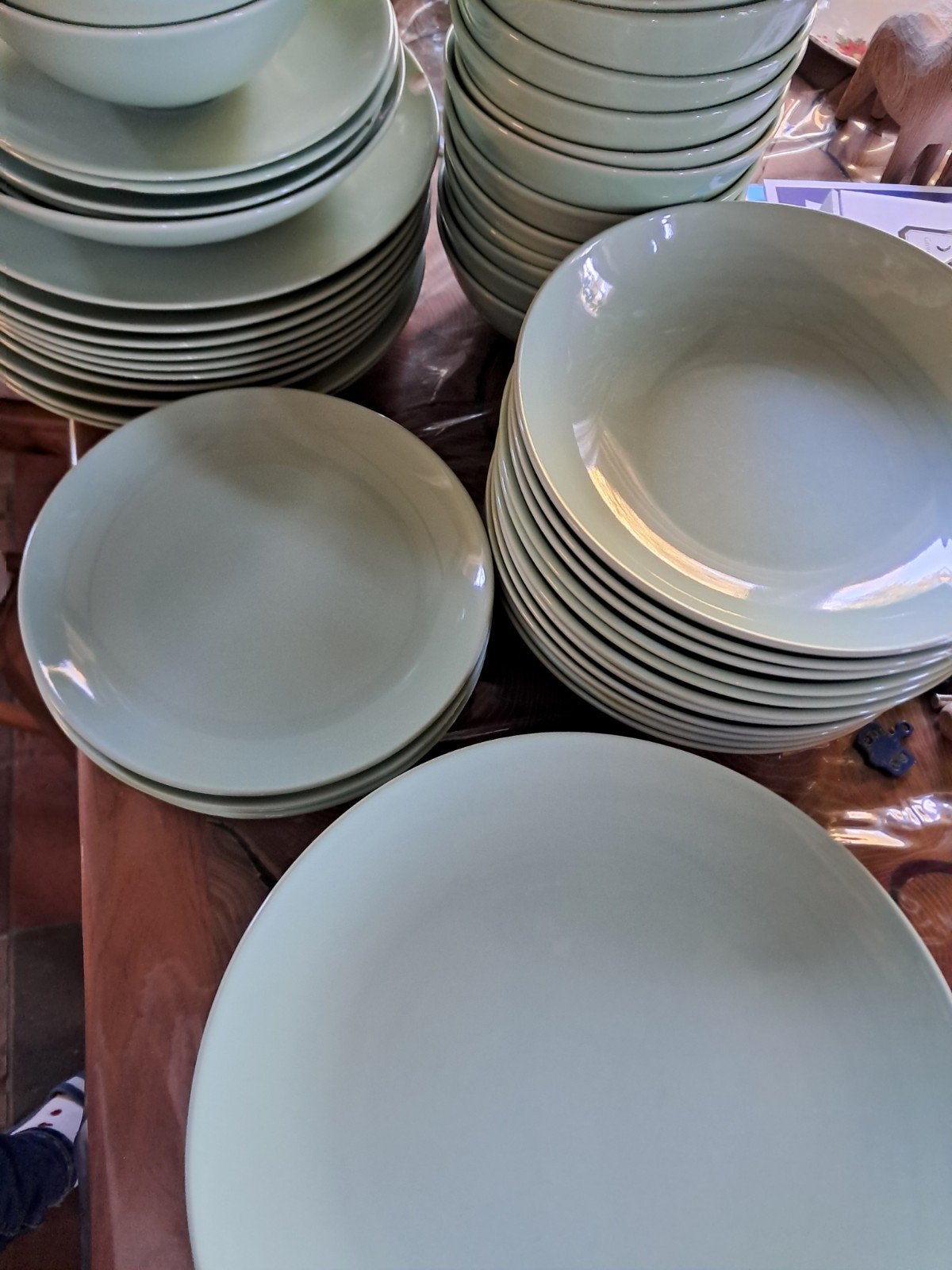 IKEA Servies Groen, niet meer te koop bij ikea., Huis en Inrichting, Ophalen, Gebruikt, IKEA, Overige stijlen