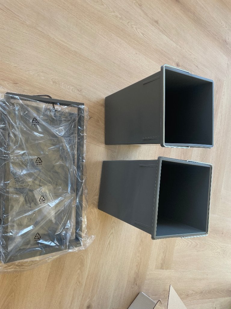 Nieuw! Hailo inbouw prullenbakjes, Huis en Inrichting, Woonaccessoires | Prullenbakken, Ophalen, Nieuw, Kunststof