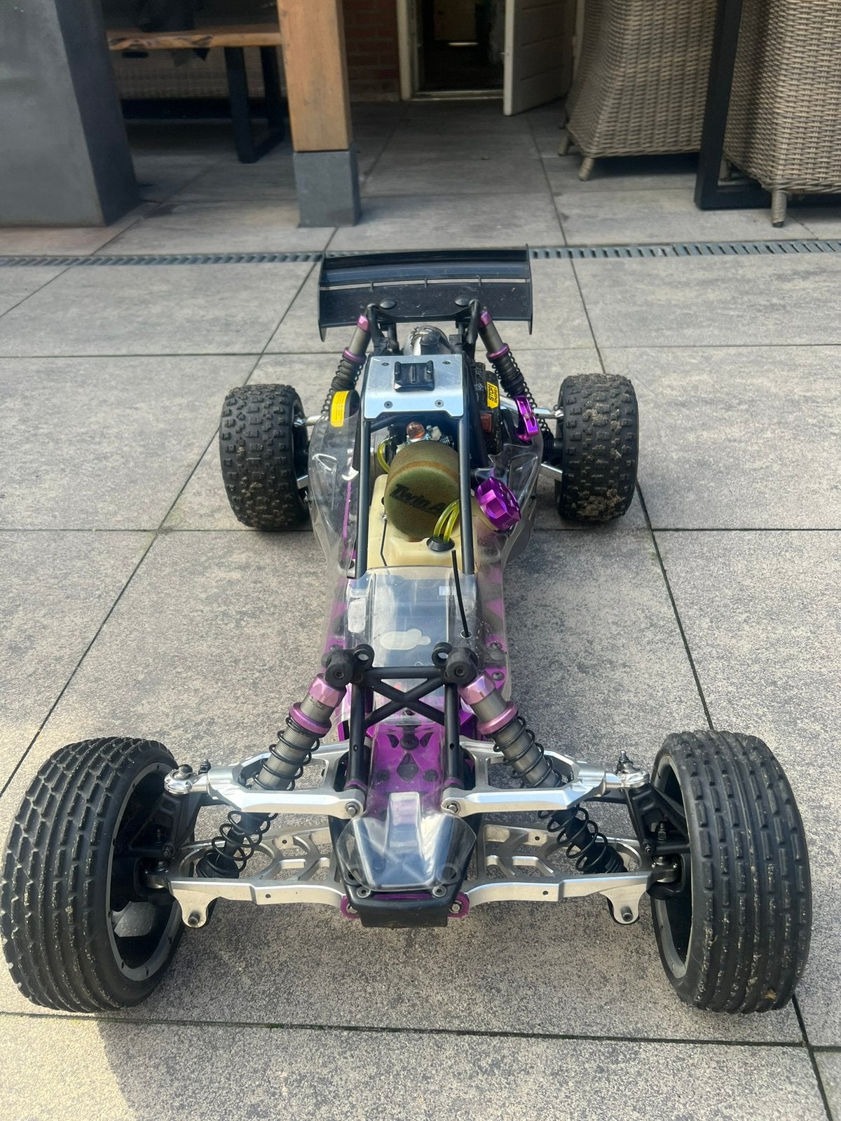 Hpi baja 5b compleet, Ophalen, Benzine, Auto offroad, Zo goed als nieuw