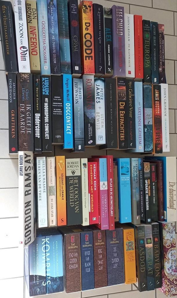 Heel veel boeken, Ophalen, Zo goed als nieuw