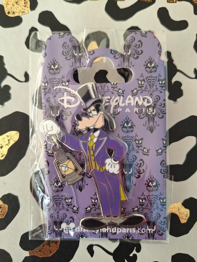 Disneyland pin Goofy zgan haunted mansion, Ophalen of Verzenden, Goofy of Pluto, Zo goed als nieuw, Overige typen