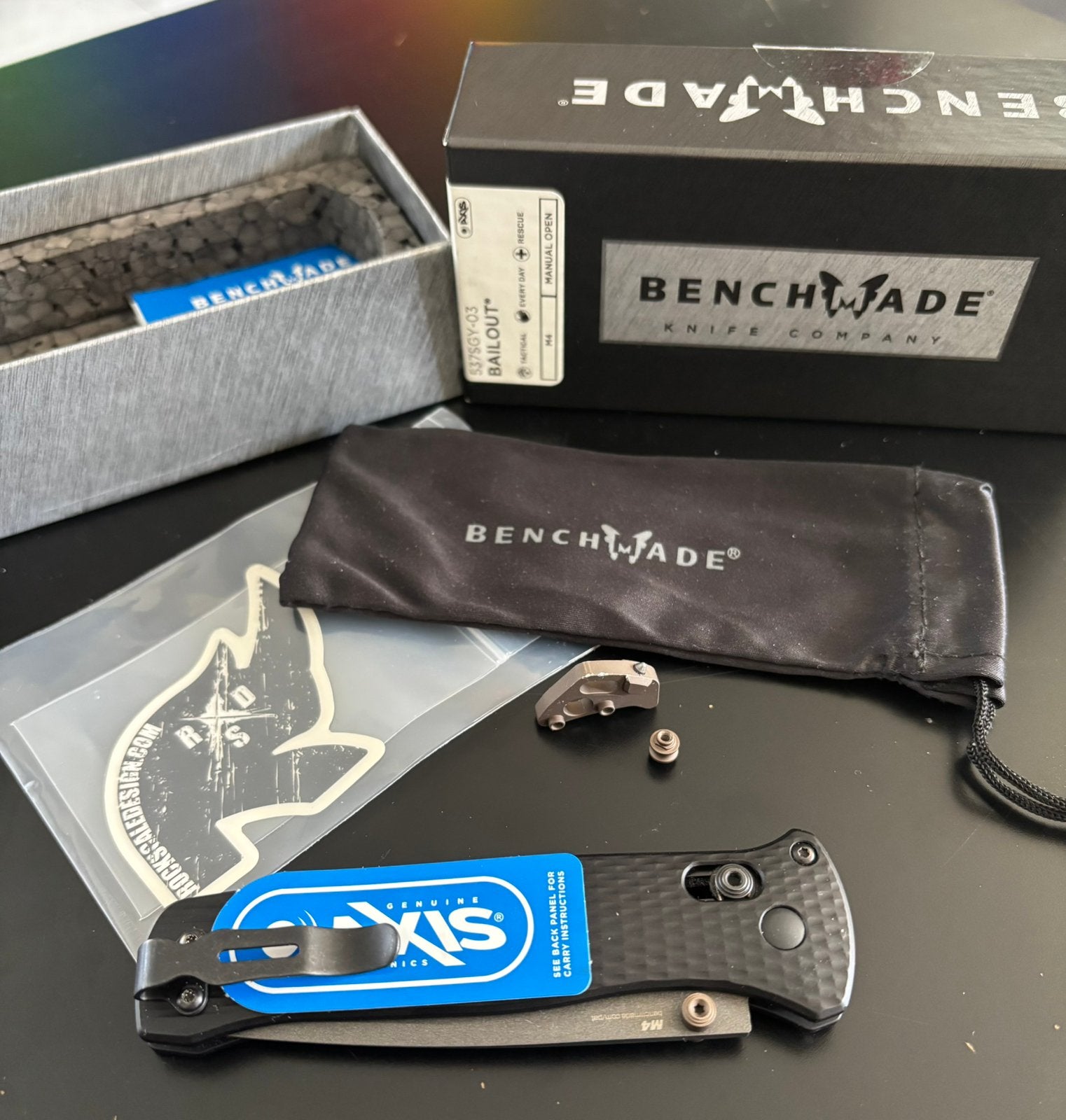 Benchmade bailout gedeeltelijk gekarteld, Ophalen of Verzenden, Nieuw