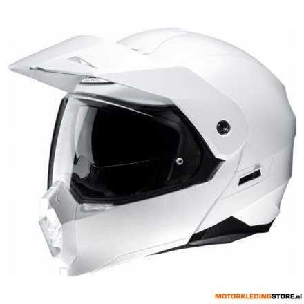 HJC C80 Enduro Helm, Wit, Ophalen of Verzenden, Nieuw met kaartje
