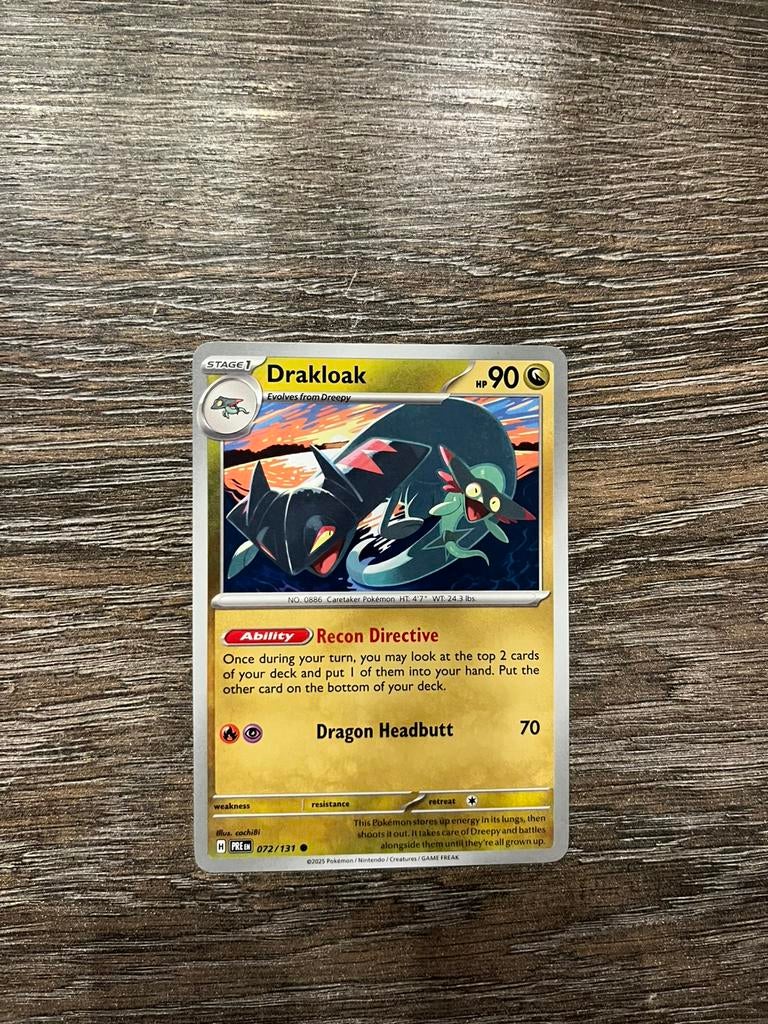 Drakloak PRE 072/131, Ophalen of Verzenden, Zo goed als nieuw