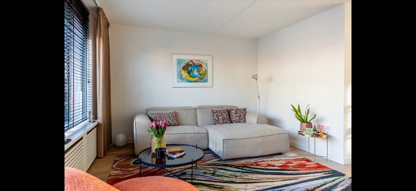 Moderne Hoekbank, Huis en Inrichting, Banken | Bankstellen, Ophalen, 100 tot 125 cm, Hoekbank, Driepersoons