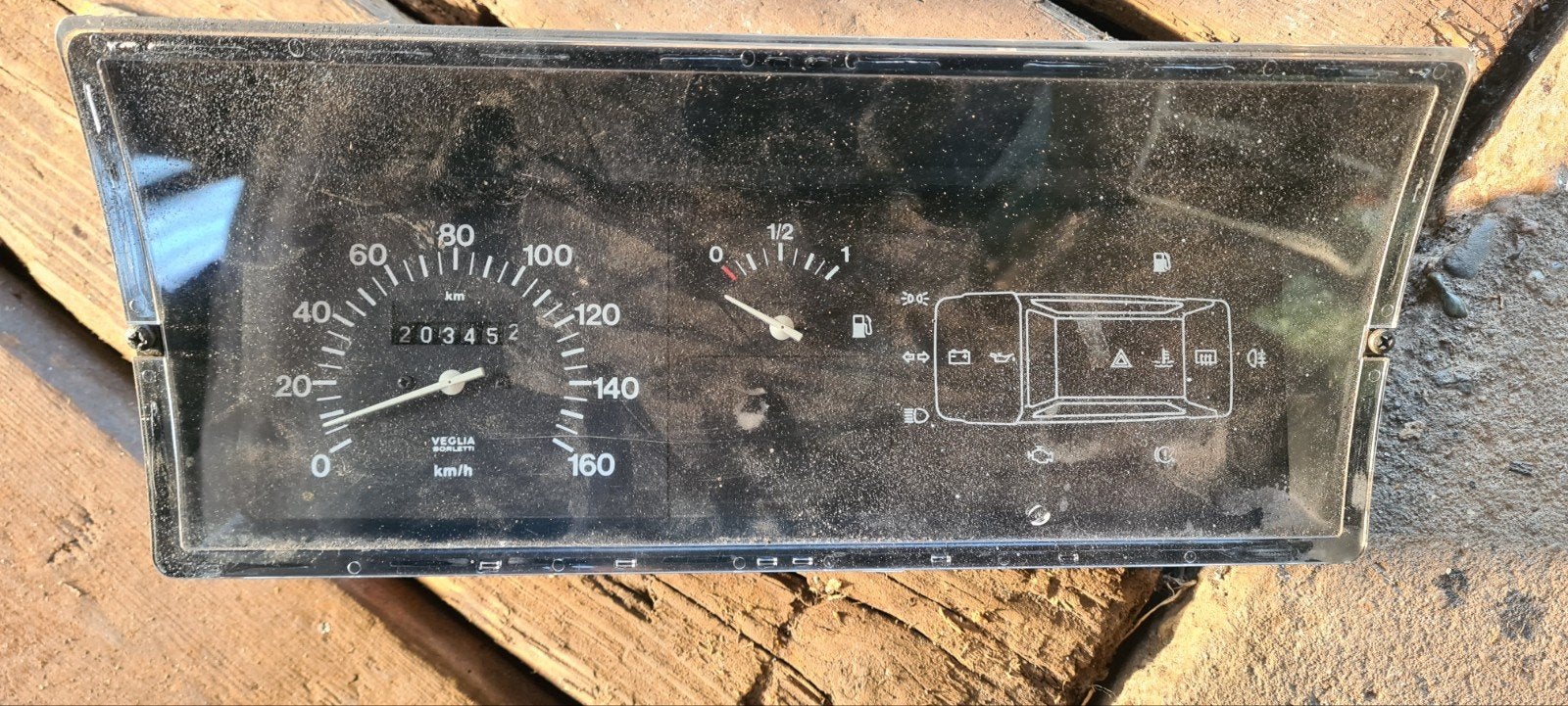 Fiat Panda 141 instrumentenpaneel tellerbak, Auto-onderdelen, Ophalen of Verzenden, Gebruikt, Fiat