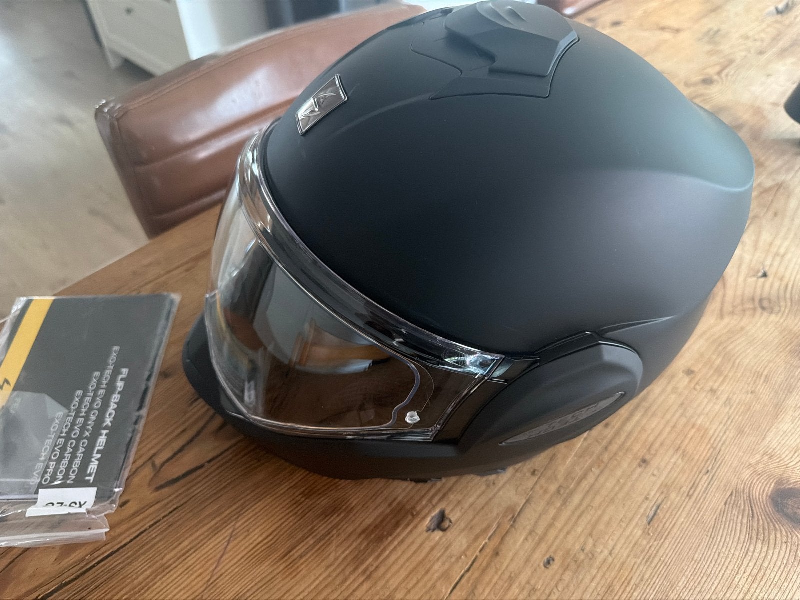 Scorpion exo tech evo - Slechts 1x gebruikt, Overige merken, Systeemhelm, Heren, Ophalen of Verzenden