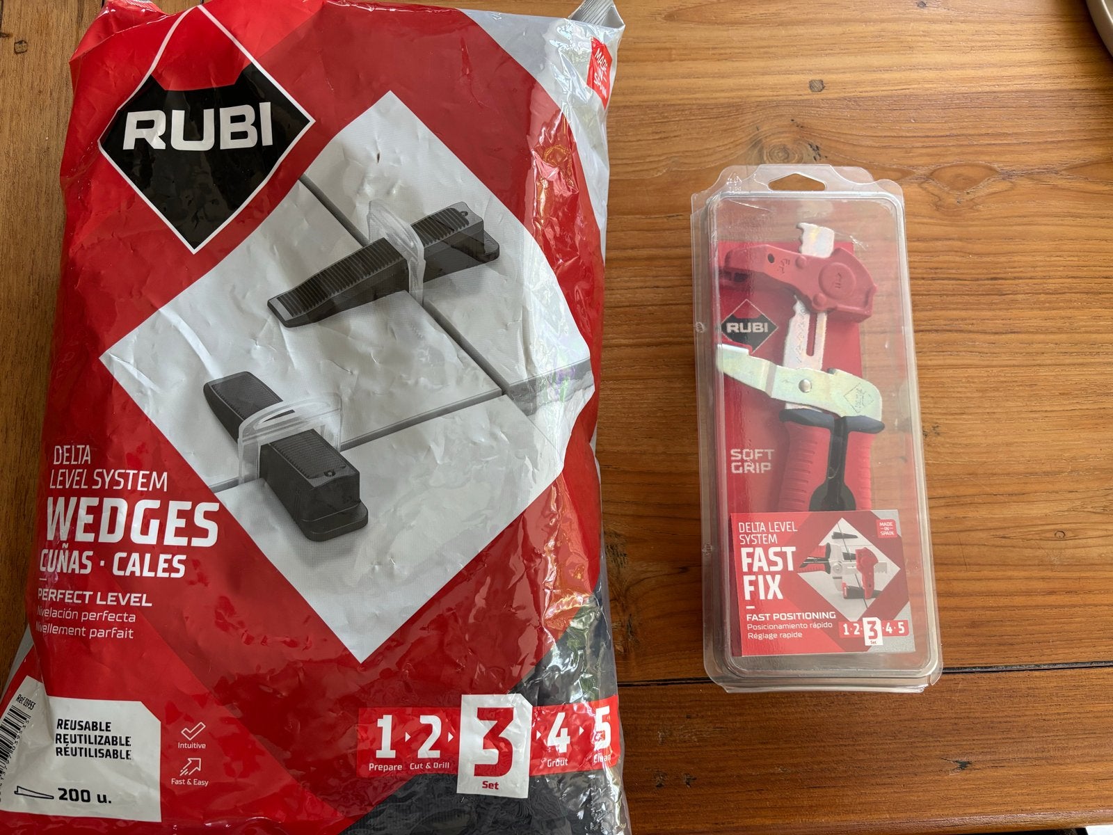 Nieuwe Rubi Delta Level System Fast Fix tang +afstandhouders, Ophalen of Verzenden, Nieuw