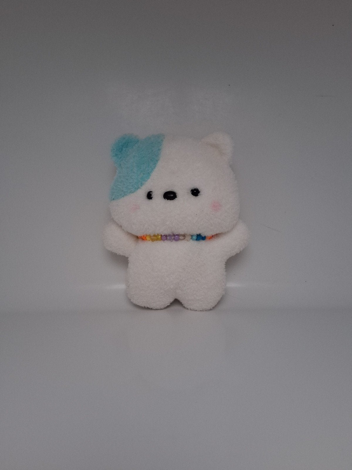 Witte Miniso plushie - Zo goed als nieuw, Overige merken, Beer, Ophalen of Verzenden, Zo goed als nieuw