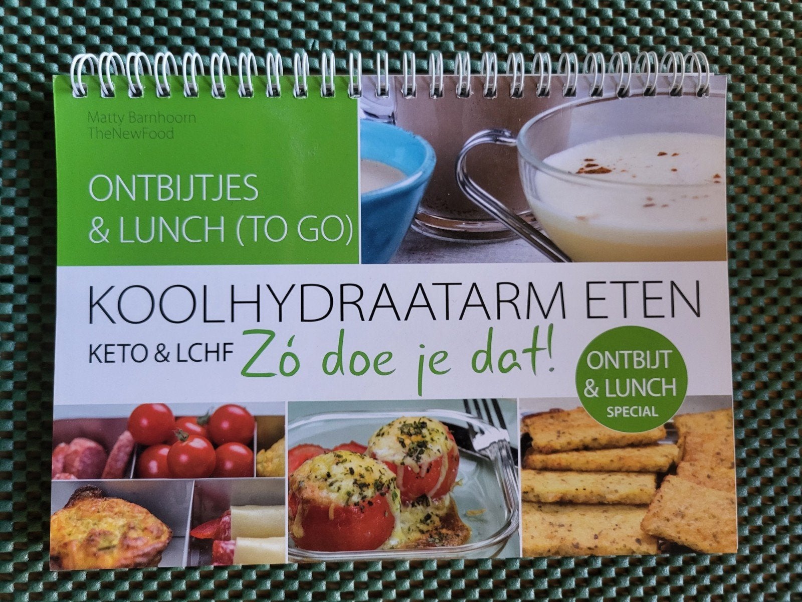 Lunch ontbijd special,  koolhydraatarm eten, matty barnhoorn, Ophalen of Verzenden, Zo goed als nieuw