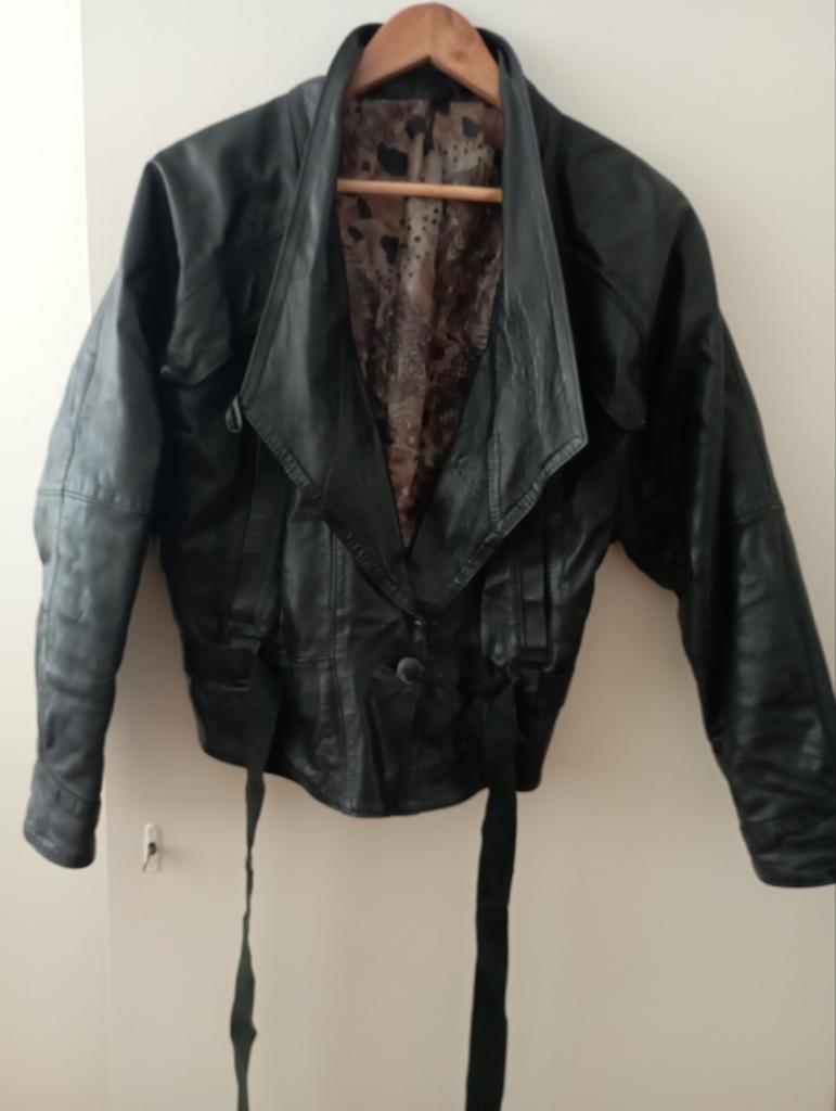 Leren jack ., Maat 38/40 (M), Zwart, Ben van Leeuwen ., Ophalen of Verzenden