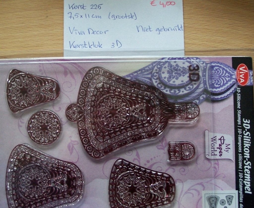 Kerst 225 Clearstamp, Ophalen of Verzenden, Nieuw, Clearstamp