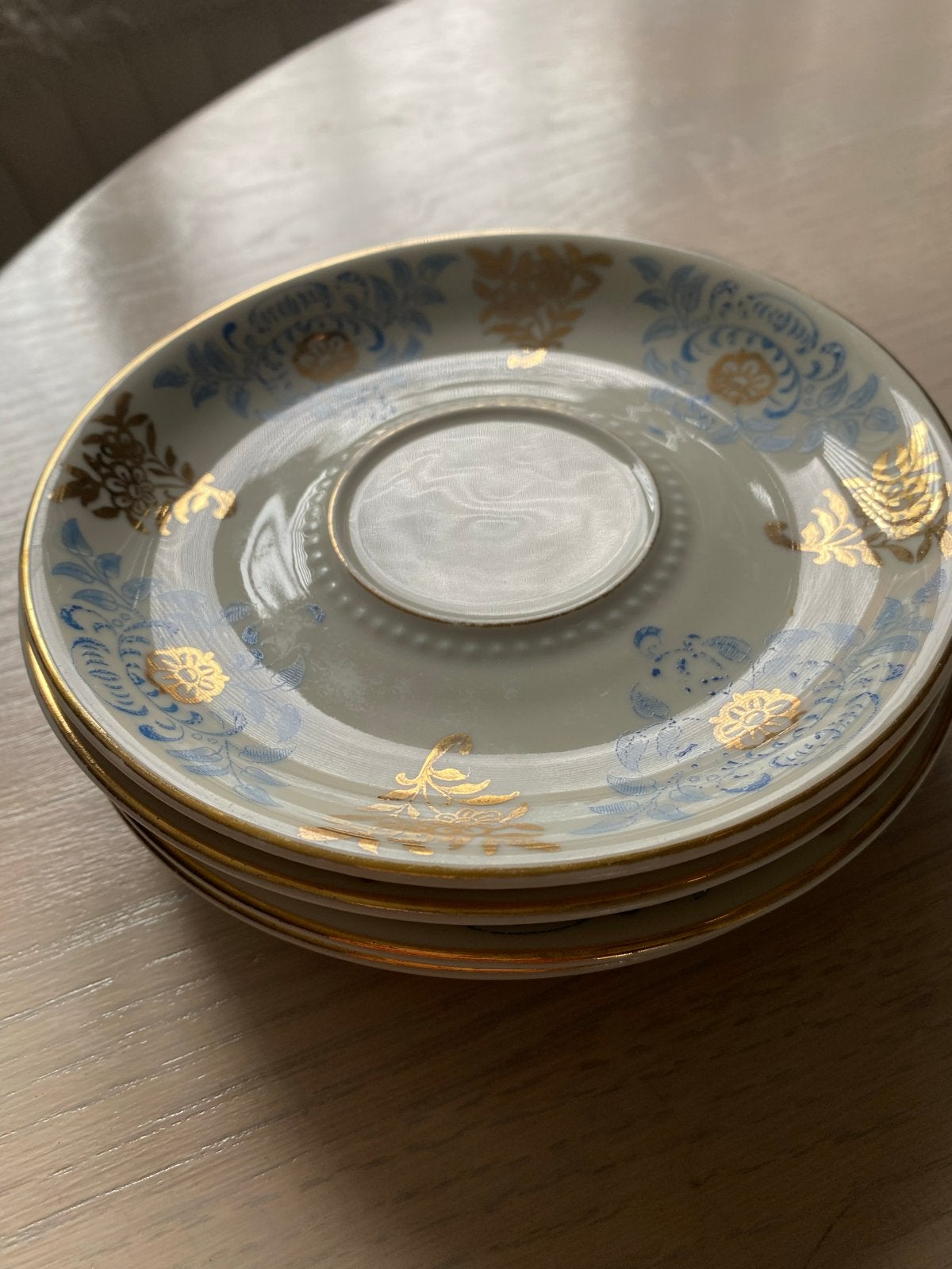4 Antieke Mosa Maastricht Schoteltjes, Antiek en Kunst, Ophalen of Verzenden