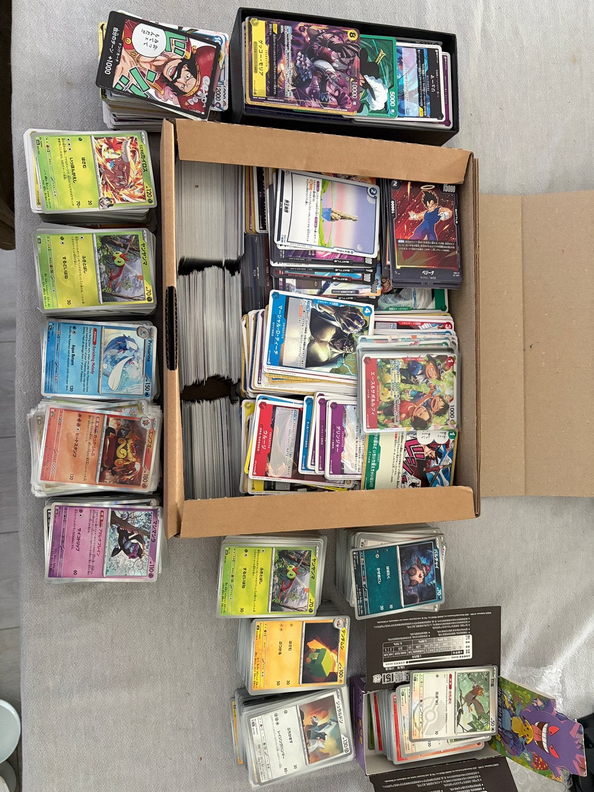 Pokemon kaarten one piece bulk, Ophalen of Verzenden, Zo goed als nieuw, Meerdere kaarten