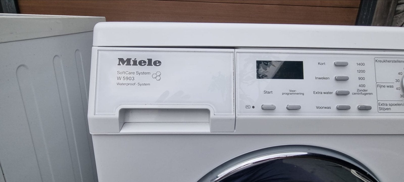 Miele Wasmachine - W 5903 SoftCare System, 1200 tot 1600 toeren, 8 tot 10 kg, Ophalen of Verzenden, Zo goed als nieuw