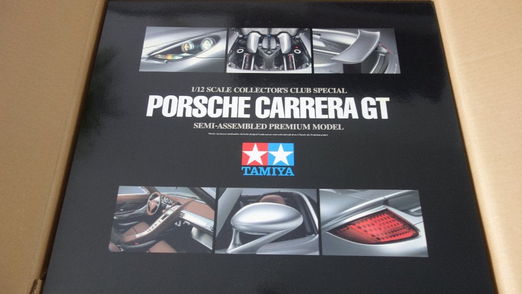 Tamiya Porsche Carrera GT in schaal 1:12, Hobby en Vrije tijd, Ophalen of Verzenden, Nieuw, Auto
