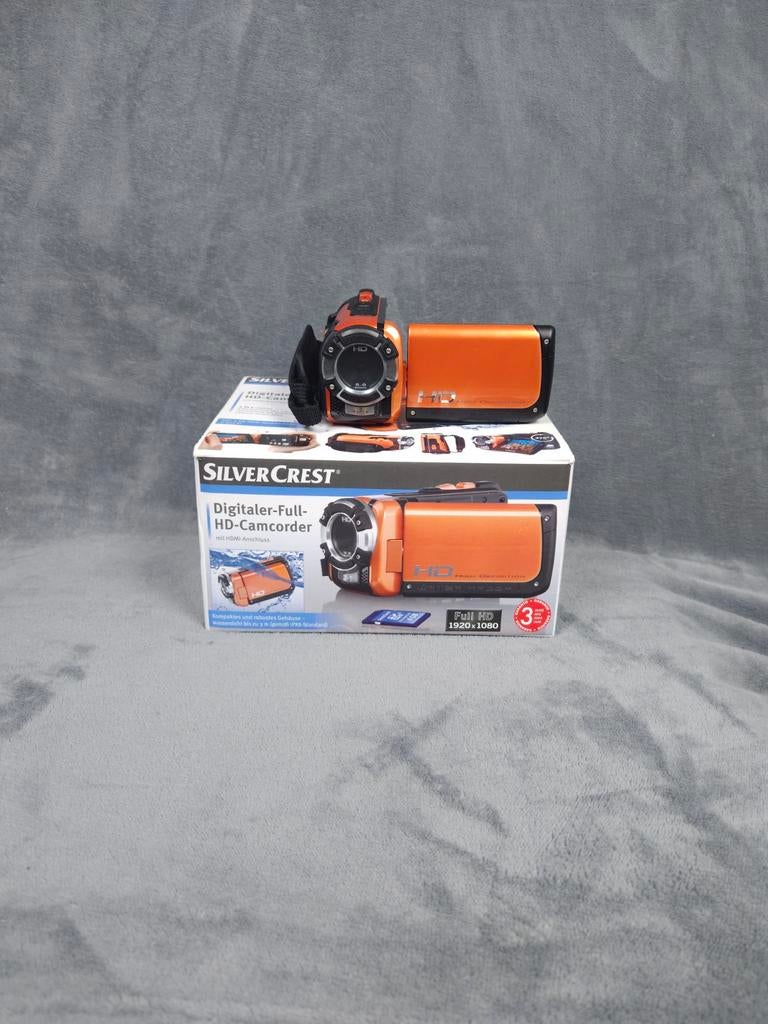 Silvercrest Camcorder HD Video Camera 5MP Waterdicht-, ., Ophalen of Verzenden, ., Camera