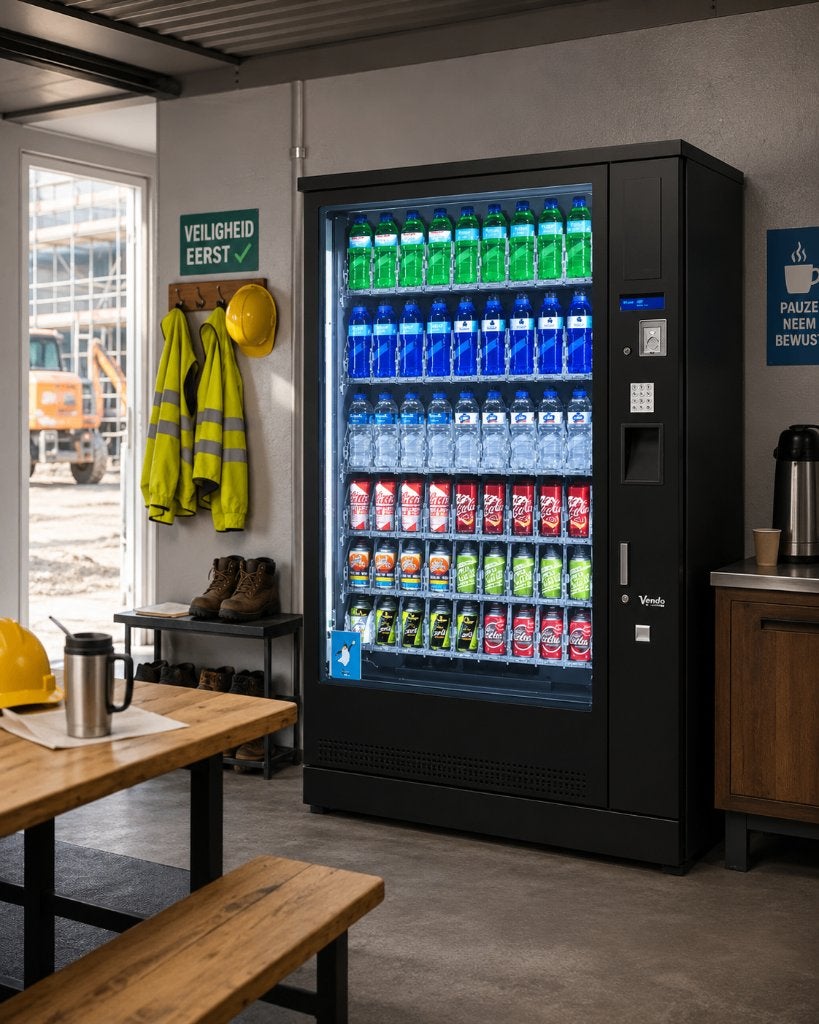Refurbished | Drankautomaat | Blikjesautomaat, Ophalen, Vending Master, Info@vendingmaster.nl, Zo goed als nieuw