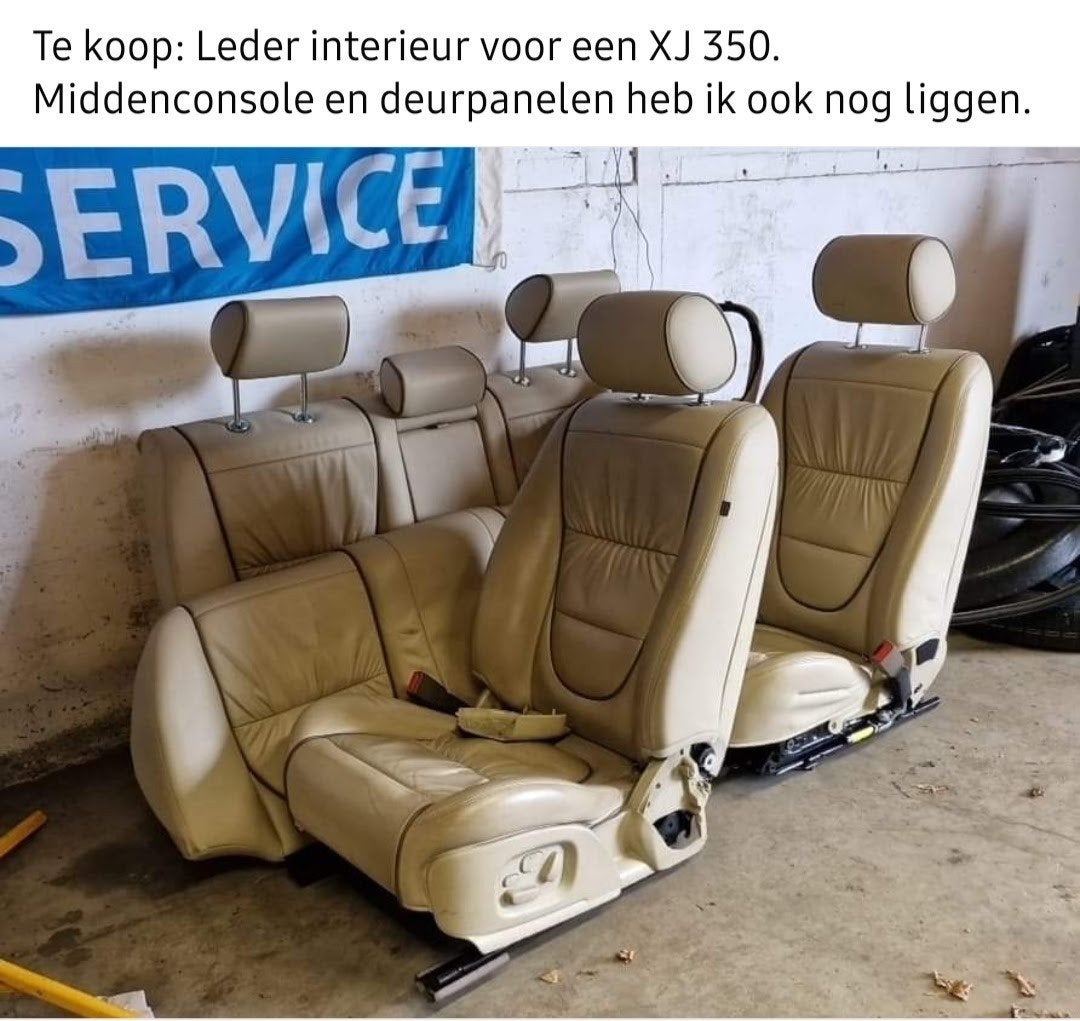 Leder interieur voor Jaguar XJ X350, Ophalen, Gebruikt, Jaguar
