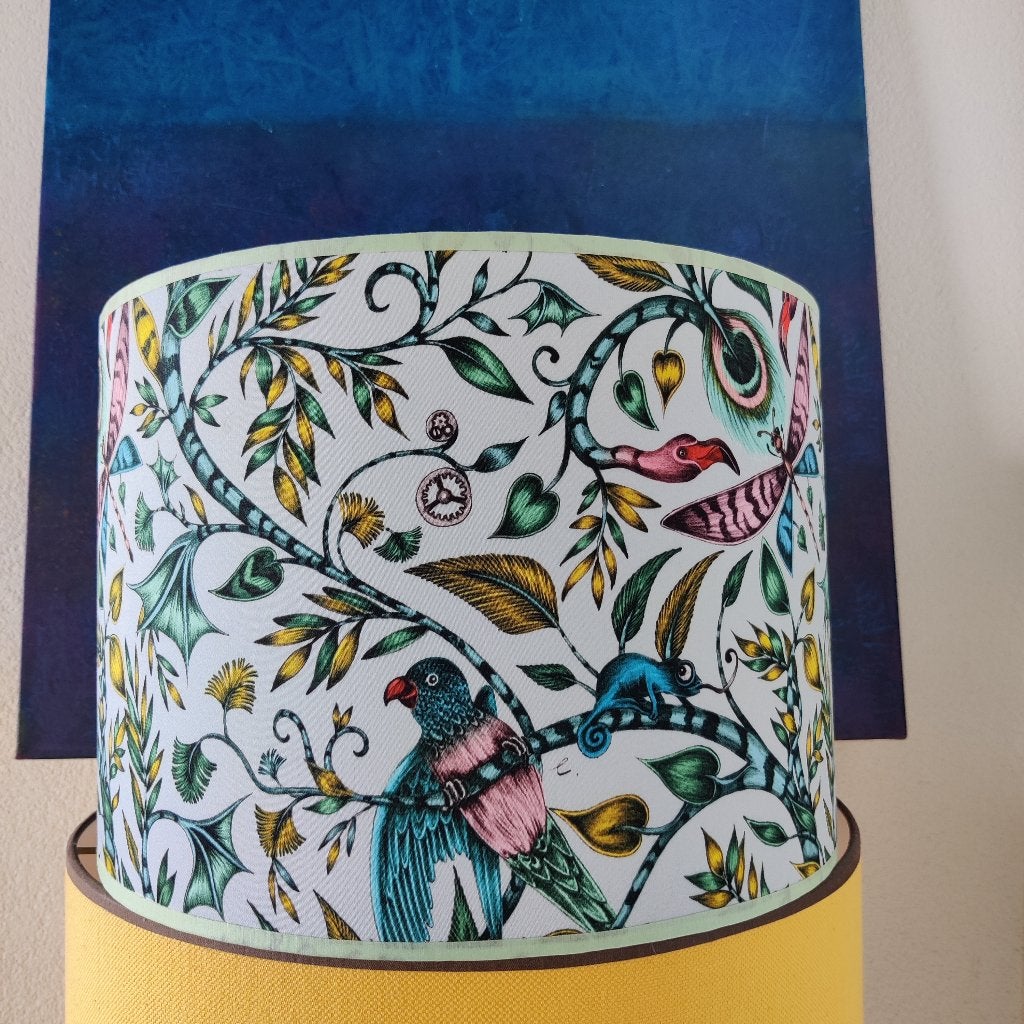 Vrolijke lampenkap - bijzondere dieren - Emma J Shipley, Ophalen, Handgemaakt, Nieuw, Meerkleurig