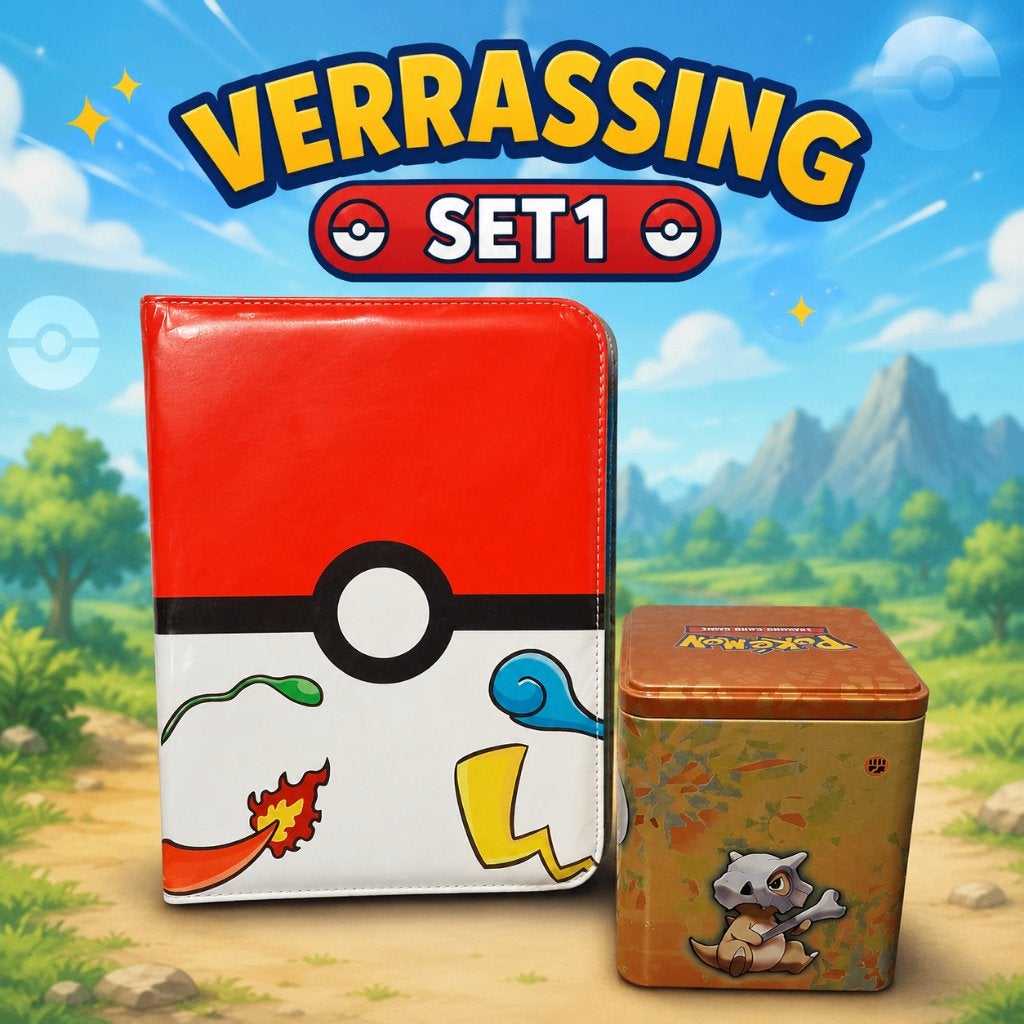 pokemon map plus blik met 230 kaarten, Ophalen of Verzenden