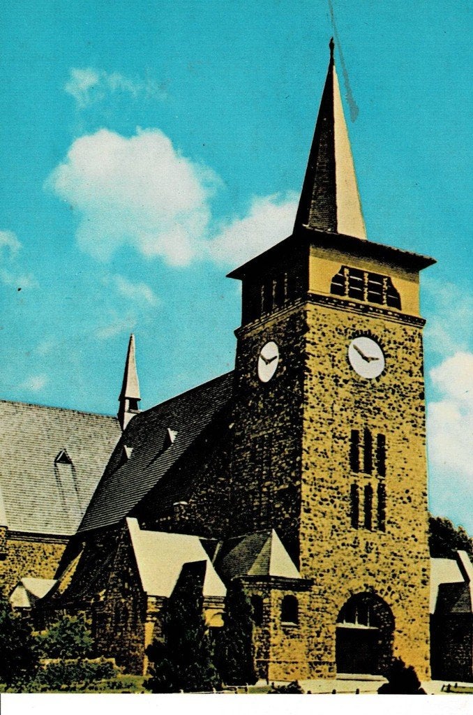 Spaubeek, Kerk, Ophalen of Verzenden, Ongelopen, Limburg