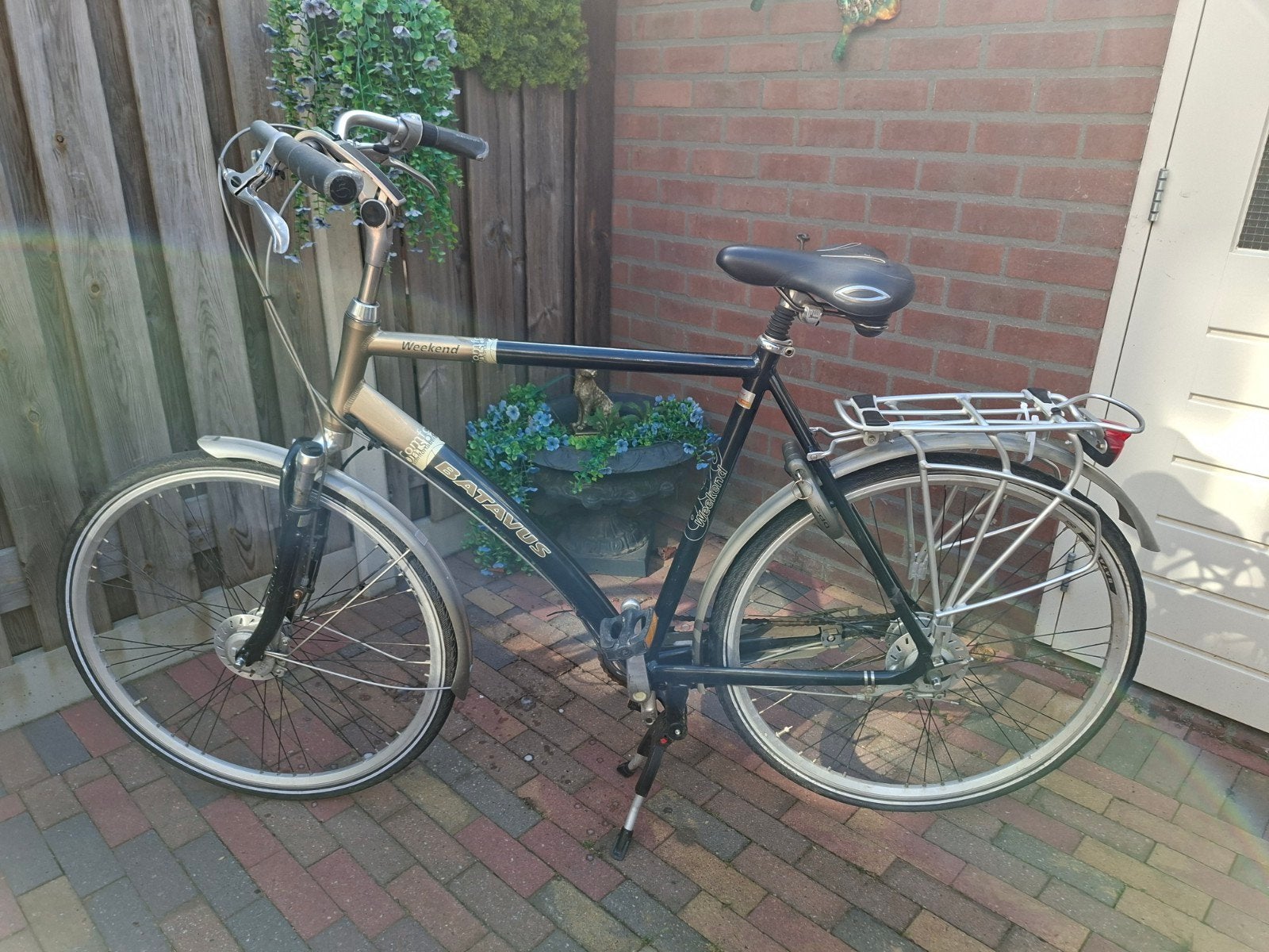 bataves heren fiets 7 versnellingen, Ophalen, Gebruikt, 26 inch of meer, Versnellingen