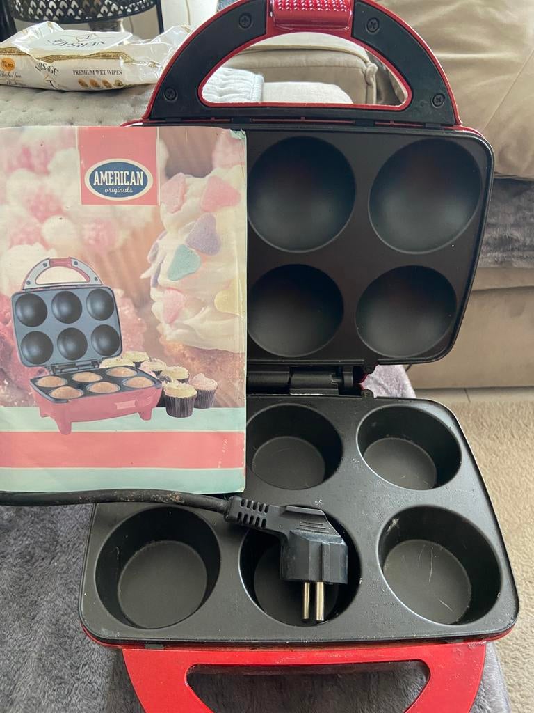 Cup Cake maker, Ophalen of Verzenden, Rvs of Chroom