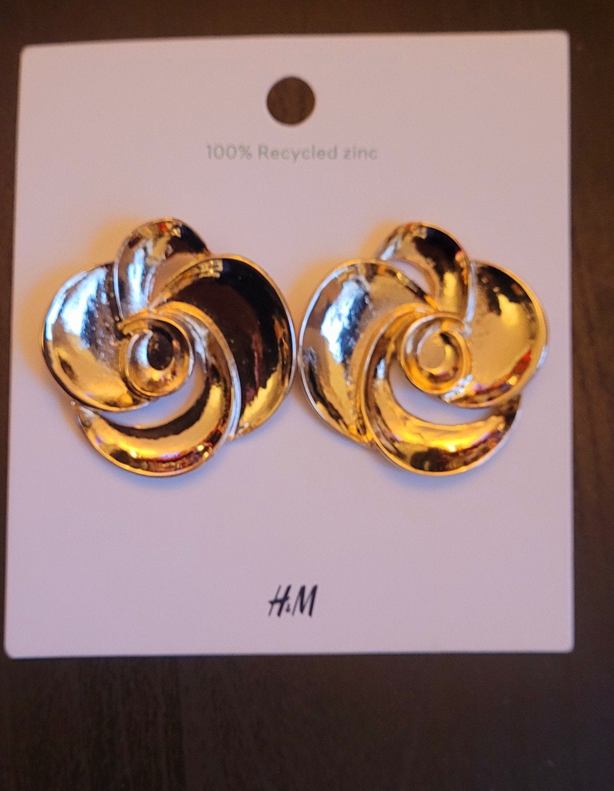 Gouden H&M Oorbellen - Nieuw, Overige materialen, Nieuw, Ophalen of Verzenden, Knopjes of Stekers